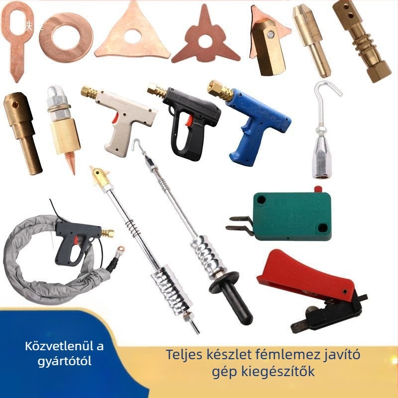 Lemez-dent javító készlet gépekhez — húzók és kalapácsok, dent javítására szolgáló kollekció (Márka: Egyéb; Anyag: Egyéb; Alkalmazási terület: Alapértelzett)