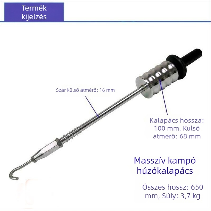 Lemez-dent javító készlet gépekhez — húzók és kalapácsok, dent javítására szolgáló kollekció (Márka: Egyéb; Anyag: Egyéb; Alkalmazási terület: Alapértelzett)