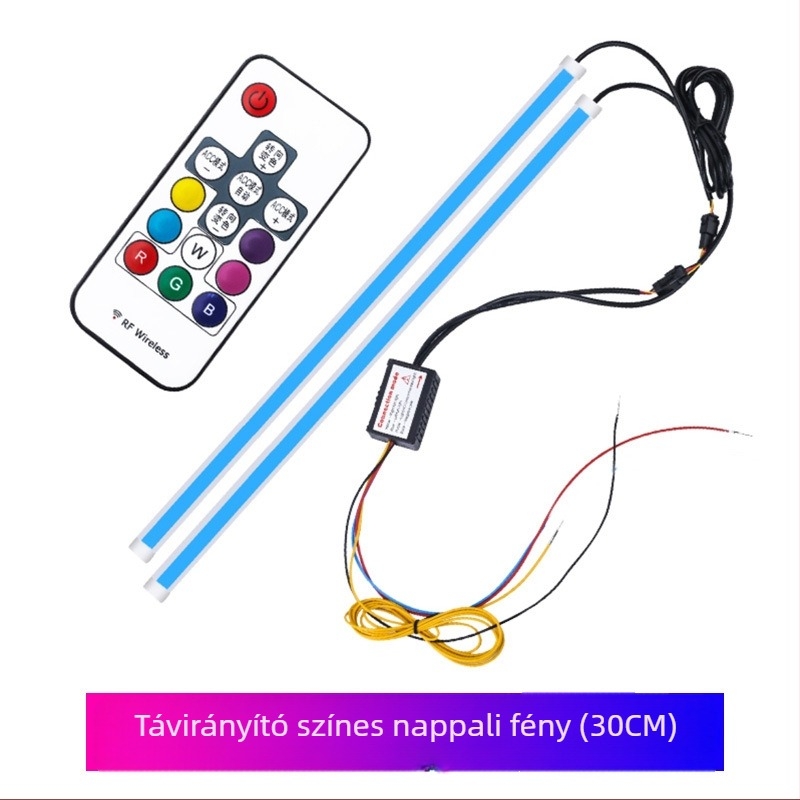 Szemöldök LED motorkerékpár fény – modell Motorcycle Scanning Water Light, anyag Akril, teljesítmény 5, élettartam 10000 h