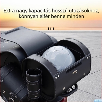 Három rekeszes csomagtartó beépített dizájnnal, modell MQ-405G12, levehető, anyag 39383820118