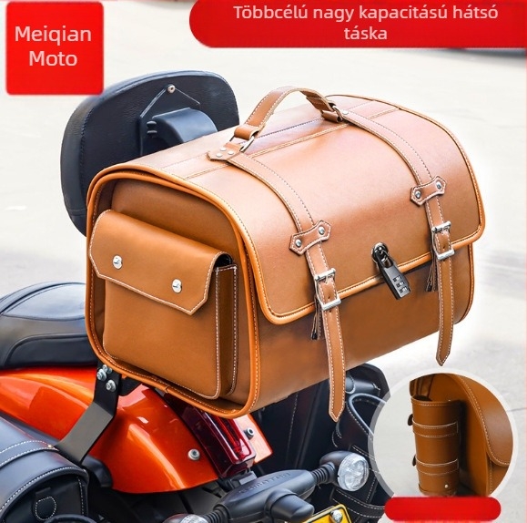 Három rekeszes csomagtartó beépített dizájnnal, modell MQ-405G12, levehető, anyag 39383820118