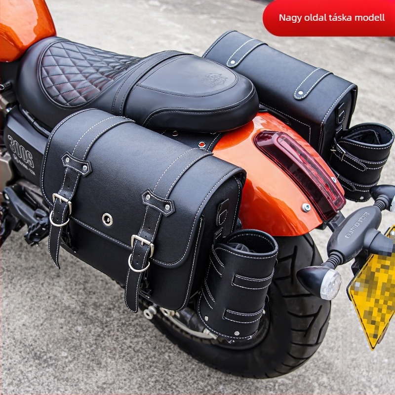 Három rekeszes csomagtartó beépített dizájnnal, modell MQ-405G12, levehető, anyag 39383820118