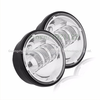 Motorkerékpár ködfényszóró ház - alumínium ötvözet, 12V, 30W, 3000LM, IP67