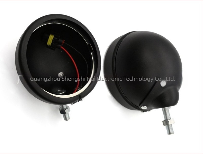 Motorkerékpár ködfényszóró ház - alumínium ötvözet, 12V, 30W, 3000LM, IP67