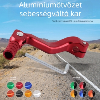 GOOFIT kovácsolt alumínium ötvözetből készült összecsukható sebességváltó kar CB250 cross-country motorkerékpárhoz (E034-115-8-126-8 rúd sorozat)