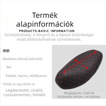 Bőr üléspárna Mojielong