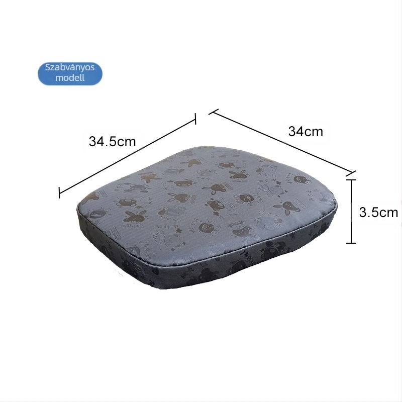 Elektromos járművek emelt ülésvédő párnája, ütéscsillapítás, PVC + szivacs, vastagított szivacs, univerzális illeszkedés