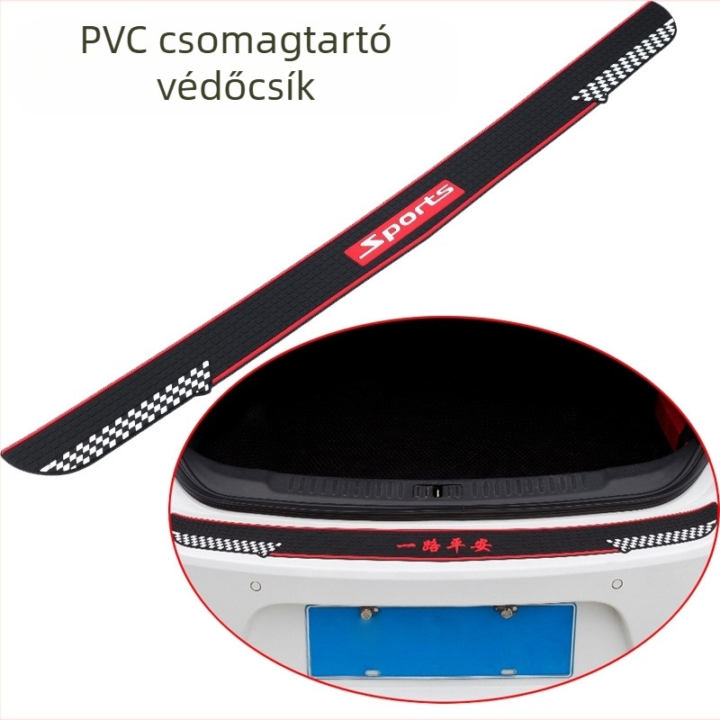 PVC csomagtartó védőcsík, lökhárító típus, Racing Grid modell, Guangzhou származású, Deep Top márka