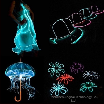 EL világító vonalas LED Stickman jelmez