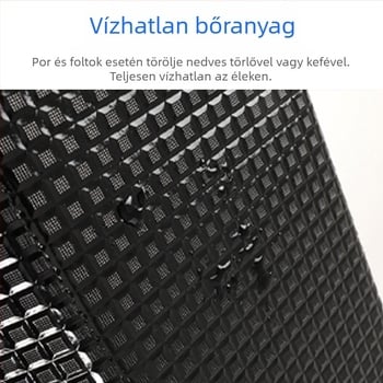 Autó csomagtartó tároló doboz – bőr, összehajtható, vízálló, testre szabható
