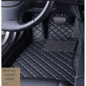 Vezetőoldali bőr autópadló, nyomtatott logó, Peugeot 301