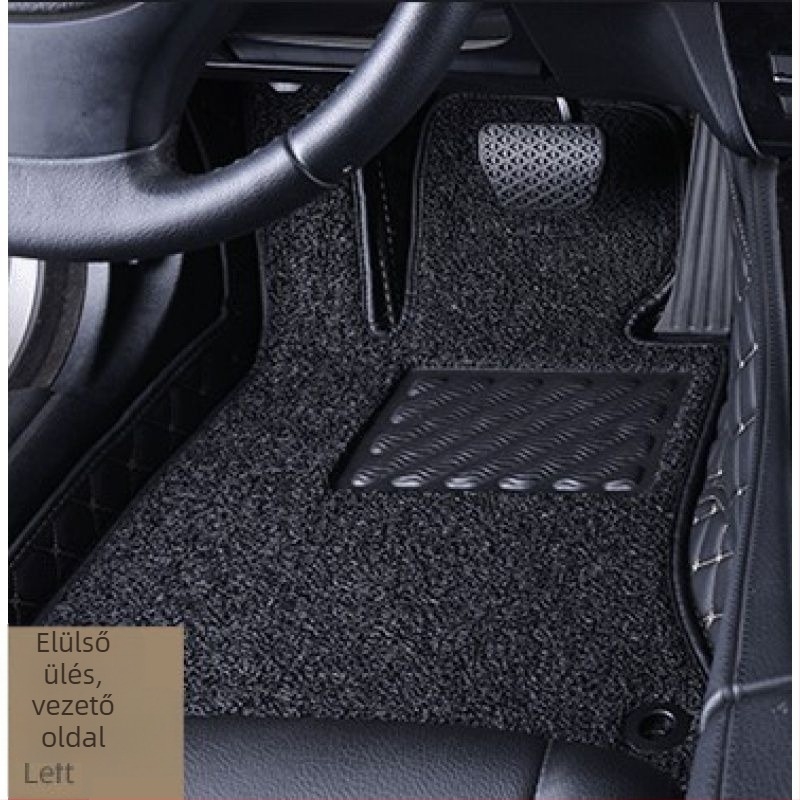 Vezetőoldali bőr autópadló, nyomtatott logó, Peugeot 301