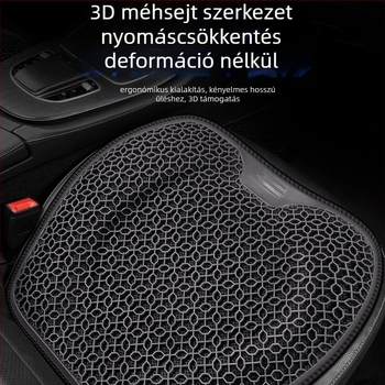 Peng Mei gél autóülés párna – négy évszakos univerzális, szellőző és lélegző