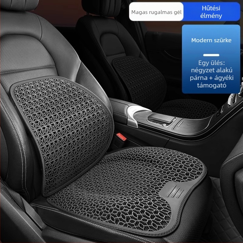 Peng Mei gél autóülés párna – négy évszakos univerzális, szellőző és lélegző