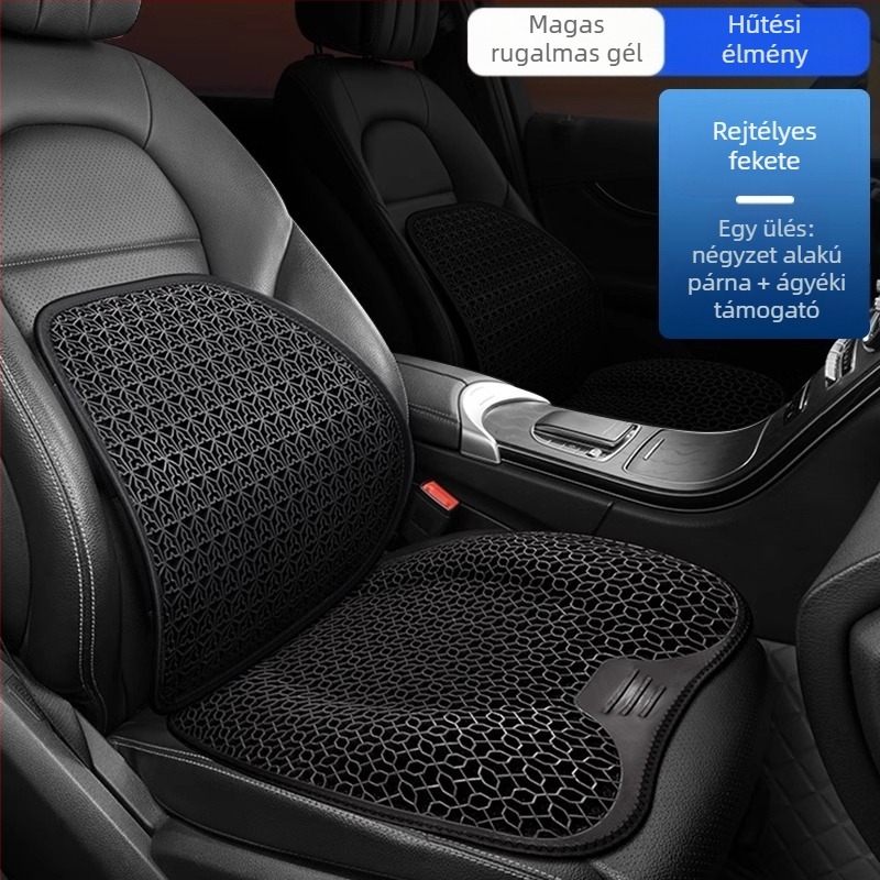 Peng Mei gél autóülés párna – négy évszakos univerzális, szellőző és lélegző