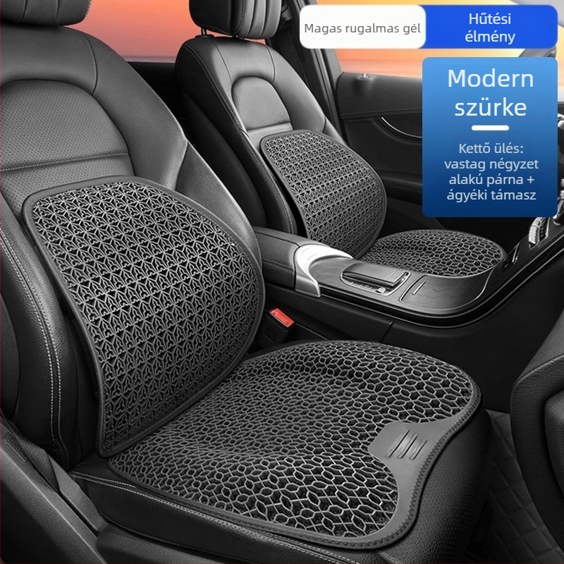 Peng Mei gél autóülés párna – négy évszakos univerzális, szellőző és lélegző
