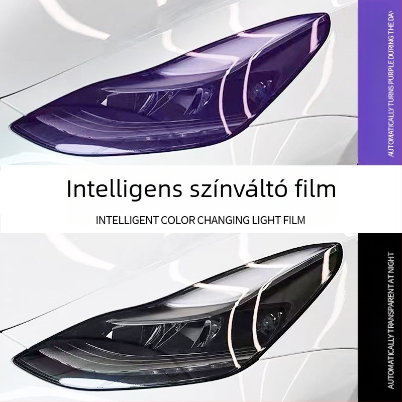 BEIJIGUANG TPU fényszóró és hátsó lámpa film – önjavító, karcolásálló védelem autókhoz
