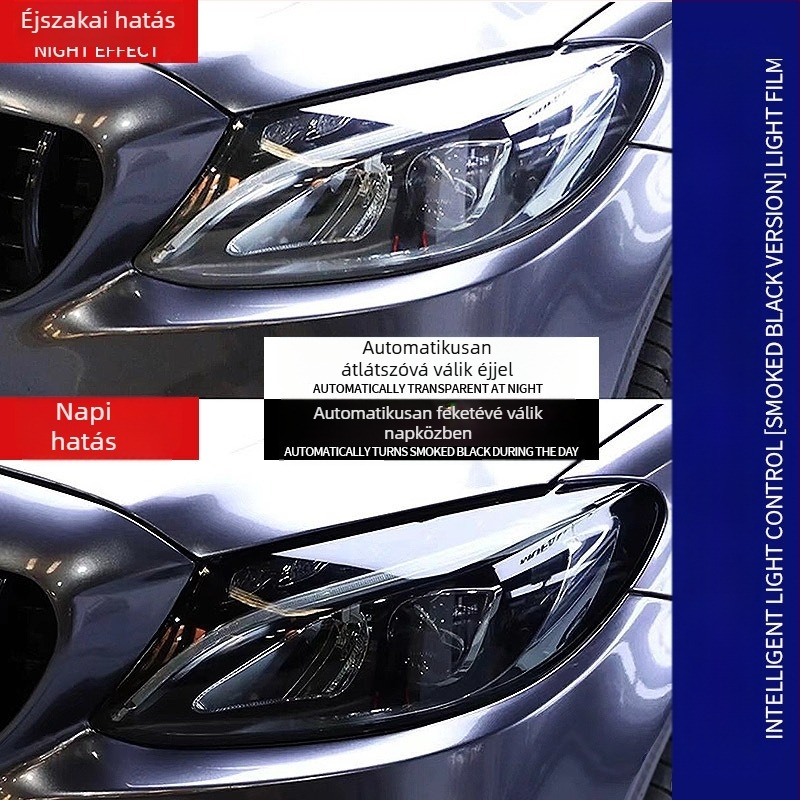 BEIJIGUANG TPU fényszóró és hátsó lámpa film – önjavító, karcolásálló védelem autókhoz