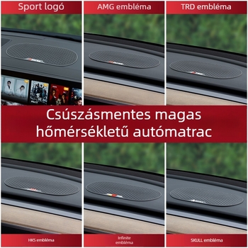 Autó műszerfal csúszásmentes matt PVC anyagból; DI Paul márka; logó nélkül; engedélyezett magánmárka