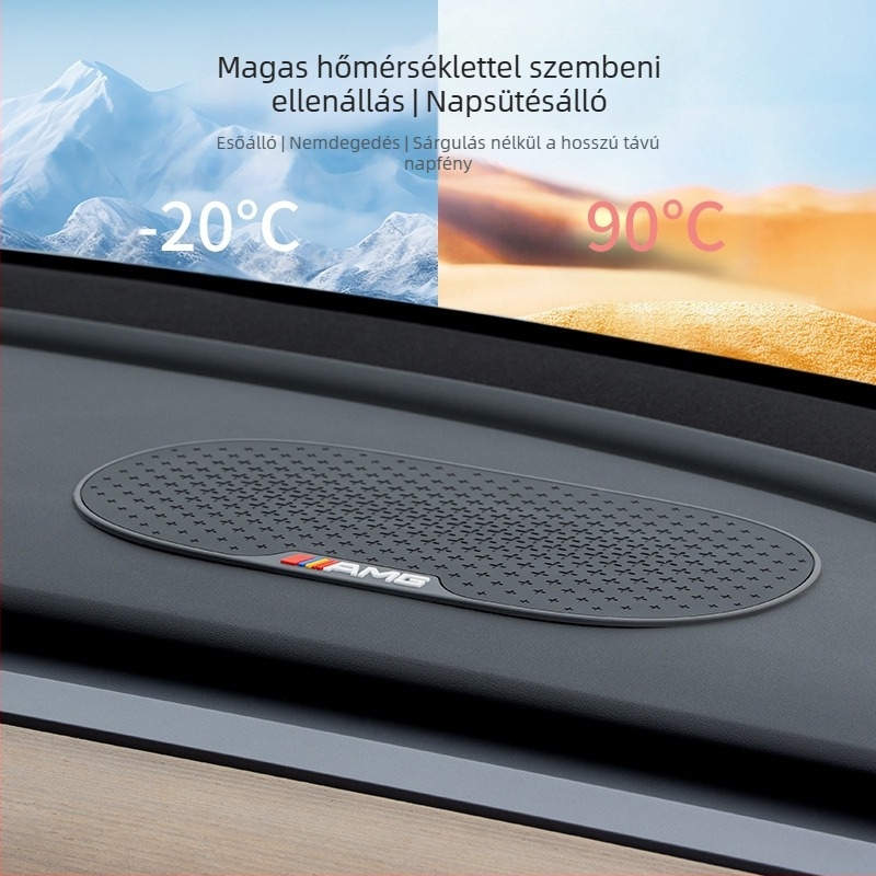 Autó műszerfal csúszásmentes matt PVC anyagból; DI Paul márka; logó nélkül; engedélyezett magánmárka