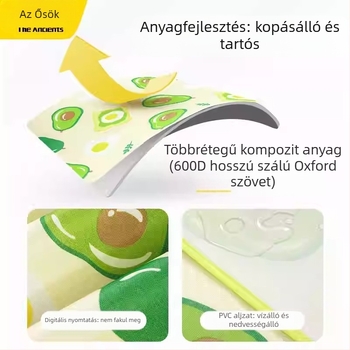 Piknik matrac – nedvesedésálló, megvastagodott, vízálló kemping matrac; Oxford anyag, PVC bevonat; 1200 g; 6–16 főnek