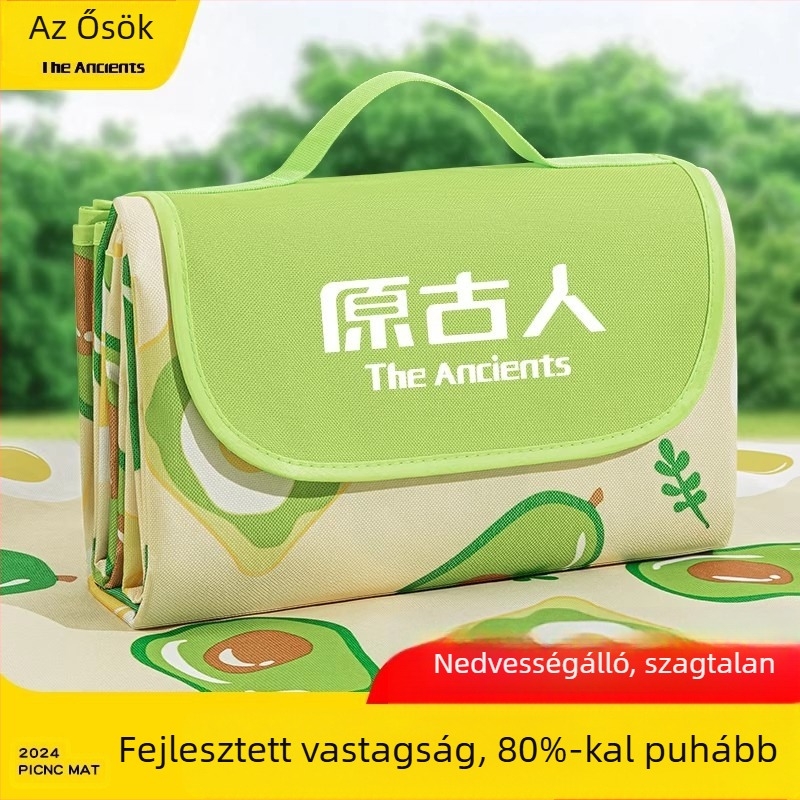 Piknik matrac – nedvesedésálló, megvastagodott, vízálló kemping matrac; Oxford anyag, PVC bevonat; 1200 g; 6–16 főnek