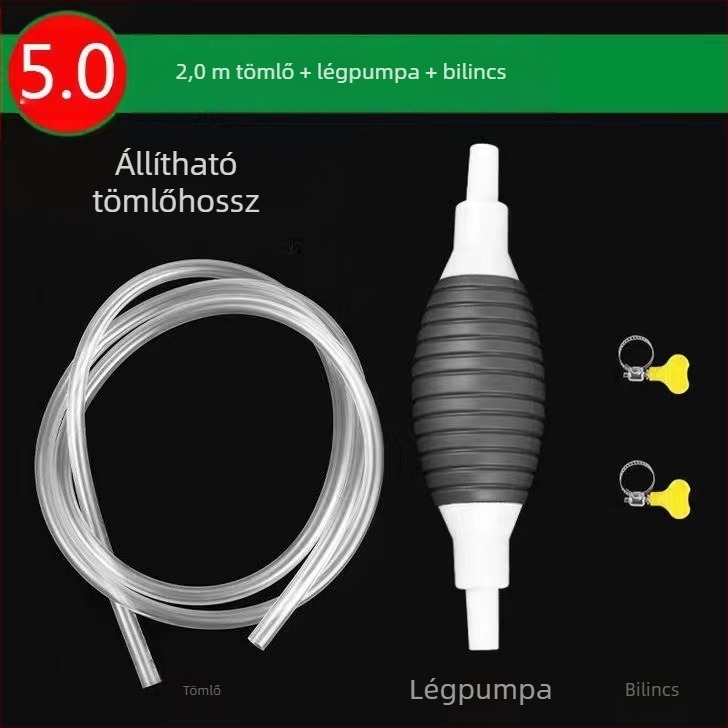 Olajszívó készülék, kézi működtetés, univerzális autókhoz, Tianshun márka