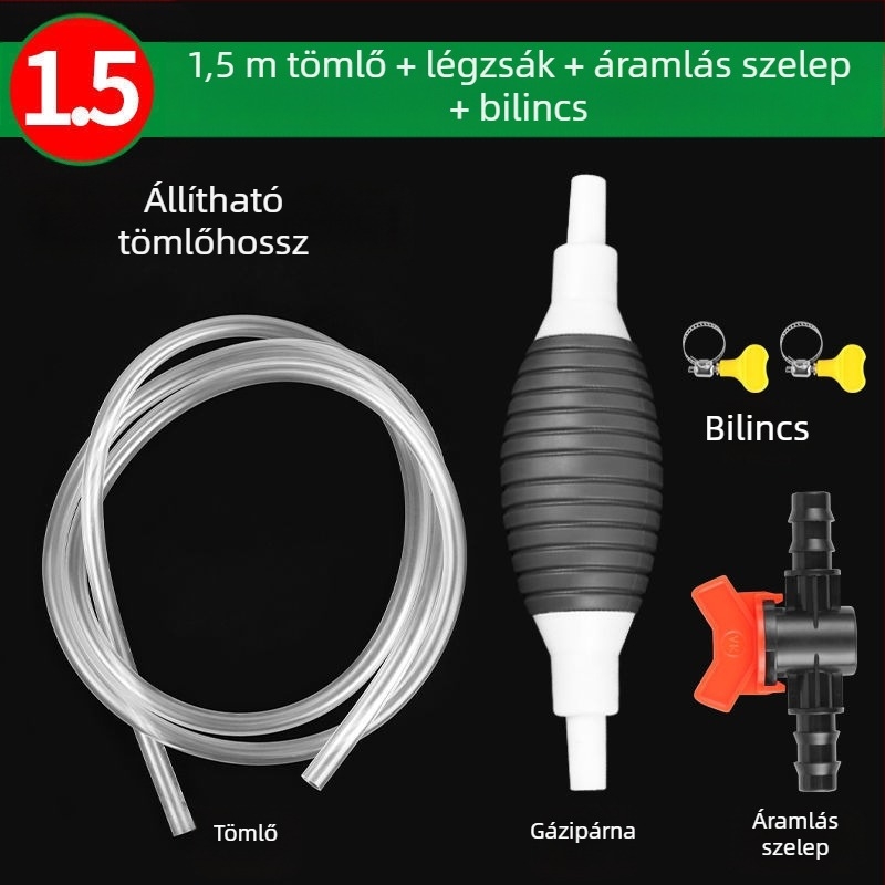 Olajszívó készülék, kézi működtetés, univerzális autókhoz, Tianshun márka