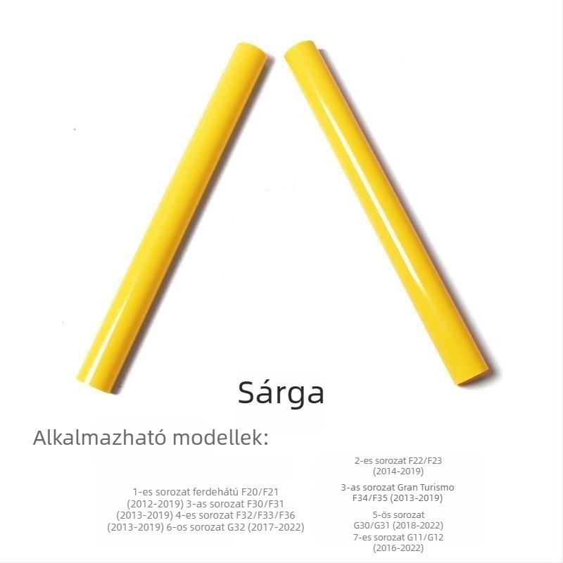 Yadi színes, vízszintes díszcsíkok a BMW hűtőmaszkjához, kompatibilis a 3-as sor GT és az 1/2/4/6/7 sorozatokkal, X3/X4