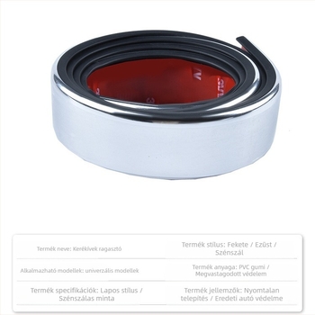 Delano PVC kerékívvédő csík, modell 04, univerzális autómodellekhez