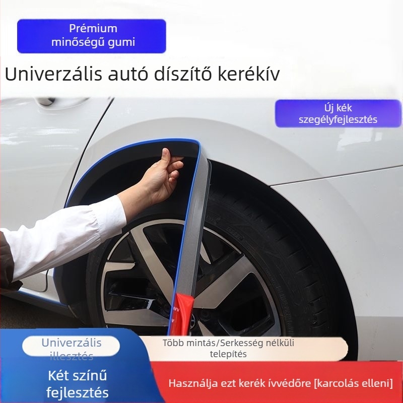 Delano PVC kerékívvédő csík, modell 04, univerzális autómodellekhez