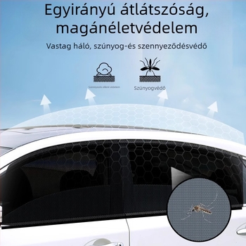 Autóablak szúnyogháló – anyag: háló; cél: autóablak; márka: Baby Elephant