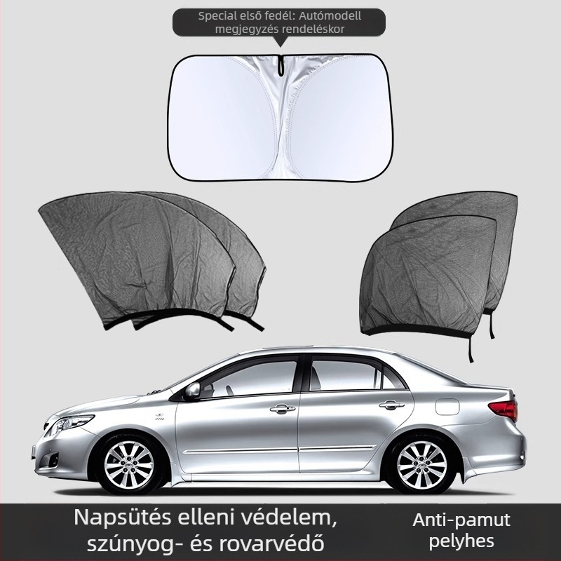 Autóablak szúnyogháló – anyag: háló; cél: autóablak; márka: Baby Elephant