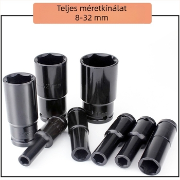 Socket kulcs készlet, magas széntartalmú acélból, 8 darabos készlet, márka Other, felületi kezelés: Other