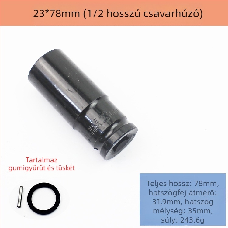 Socket kulcs készlet, magas széntartalmú acélból, 8 darabos készlet, márka Other, felületi kezelés: Other