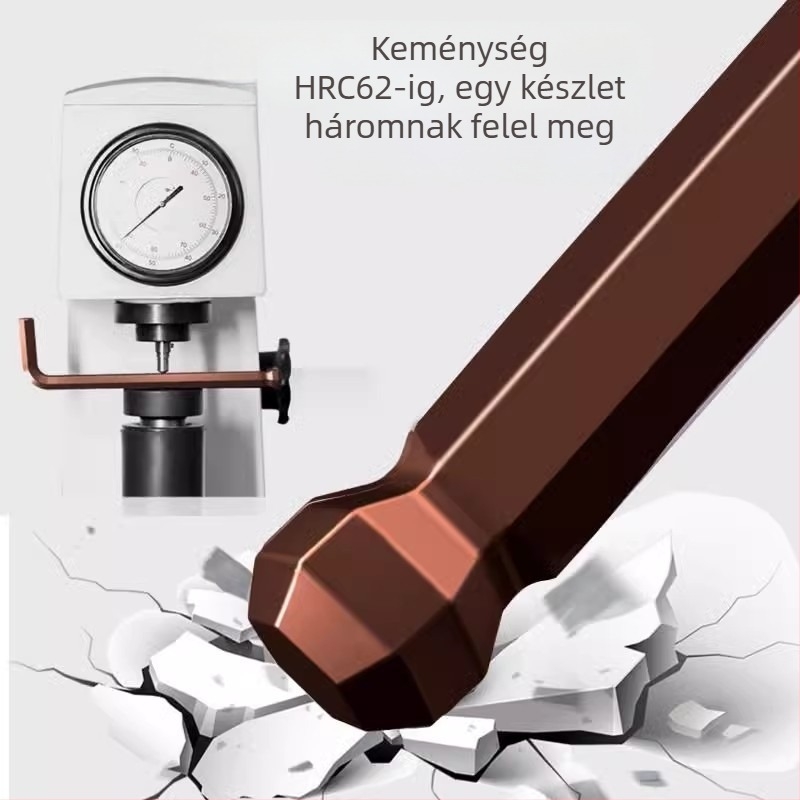 Belső hatszög imbuszkulcs készlet – magas széntartalmú acélból, nagy keménység, Cool Work