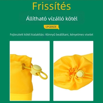 Gyerekek esőcsizmája, PVC felső rész, rajzfilmszerű minta, uniszex, alacsony sarok, középmagas csizma