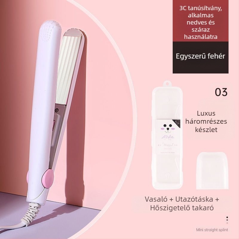 Hajcsavaró és hajvas – kettős használatú készülék, állítható hőmérséklet, 20W, 220V, környezetbarát ötvözet, formázás kevesebb mint 1 perc alatt