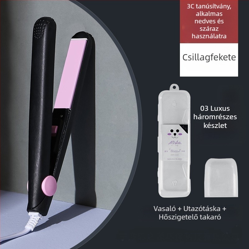 Hajcsavaró és hajvas – kettős használatú készülék, állítható hőmérséklet, 20W, 220V, környezetbarát ötvözet, formázás kevesebb mint 1 perc alatt