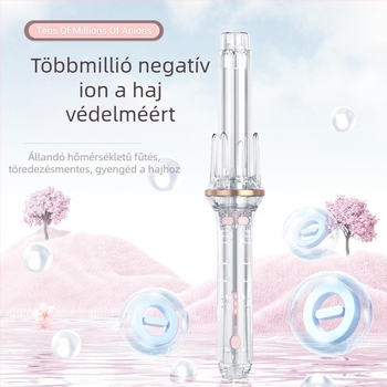 Automata göndörítő és egyenesítő vas turmalin kerámia fűtőelemmel, 35W, 110–220V AC, 3 hőmérséklet-beállítás