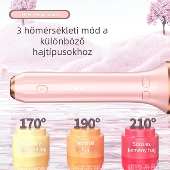 Automata göndörítő és egyenesítő vas turmalin kerámia fűtőelemmel, 35W, 110–220V AC, 3 hőmérséklet-beállítás