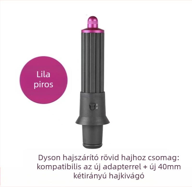 Dyson hajszárító curling tartozék kétirányú tekercselőfej nagy hullámokhoz — PA66 magas hőálló anyag, 220V, 1600W, kompatibil minden Dyson szárítóval (hs01/05), funkció: hajformázás