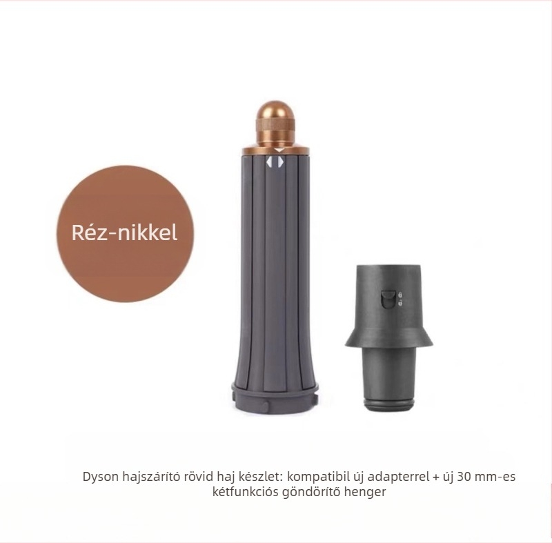 Dyson hajszárító curling tartozék kétirányú tekercselőfej nagy hullámokhoz — PA66 magas hőálló anyag, 220V, 1600W, kompatibil minden Dyson szárítóval (hs01/05), funkció: hajformázás
