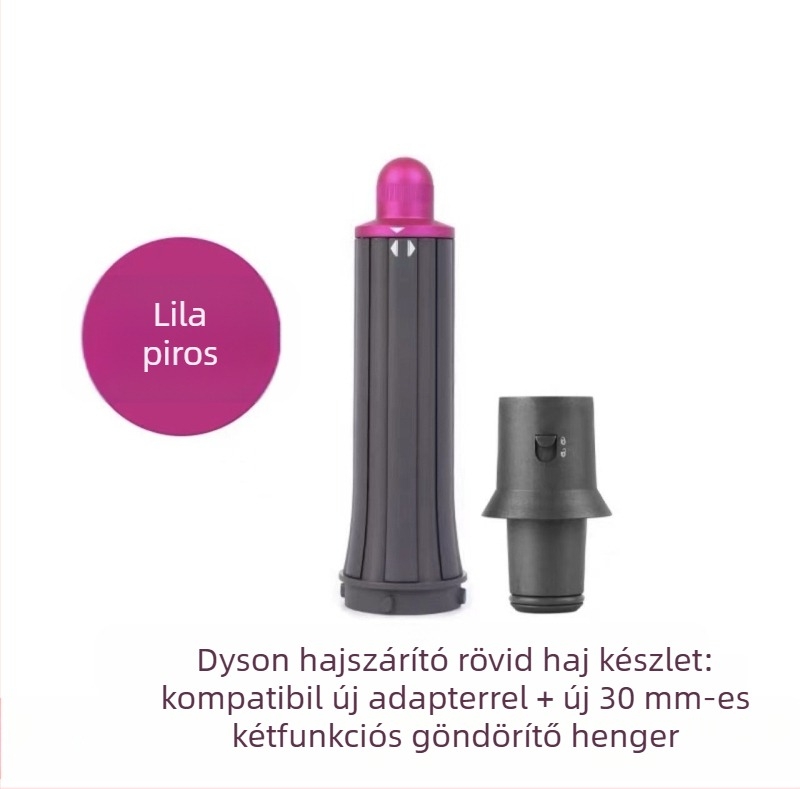 Dyson hajszárító curling tartozék kétirányú tekercselőfej nagy hullámokhoz — PA66 magas hőálló anyag, 220V, 1600W, kompatibil minden Dyson szárítóval (hs01/05), funkció: hajformázás