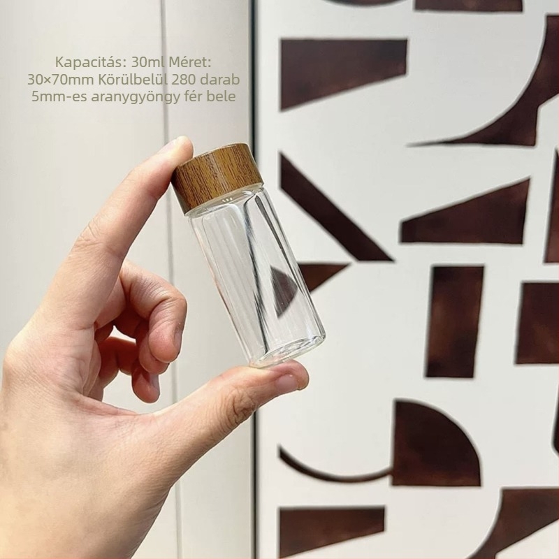 Üveg tárolóüveg zárható fedővel, retro nosztalgikus stílus - Other Homes