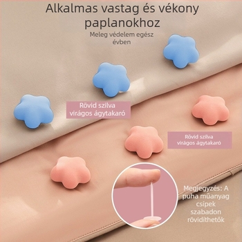 Paplan- és lepedő tartó láthatatlan rögzítővel, tűszúrás nélkül, ABS + pamut, Zhejiang