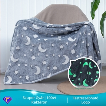 Flanel pléd, poliészter, 500–800 g, Minta 21789253293, Személyre szabható