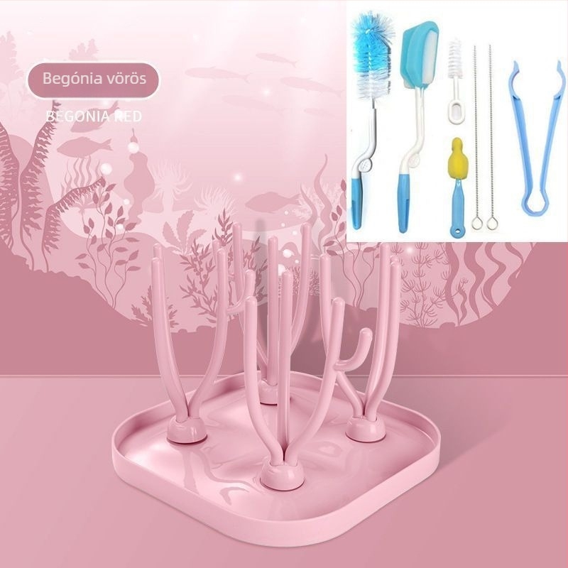 Cumisüveg szárító állvány és babafelszerelés tároló; Brand: Other; fogantyú nélkül; Nem importált