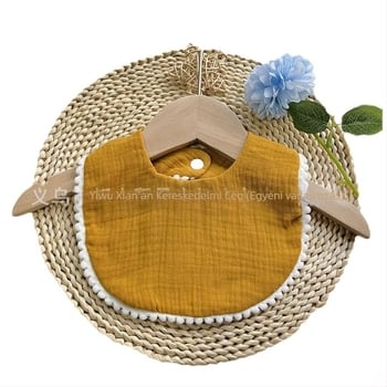 Baba géz anyagú, kétoldalas seersucker, hímzéssel, 1–3 éveseknek (80–100 cm), súly 0,05 kg