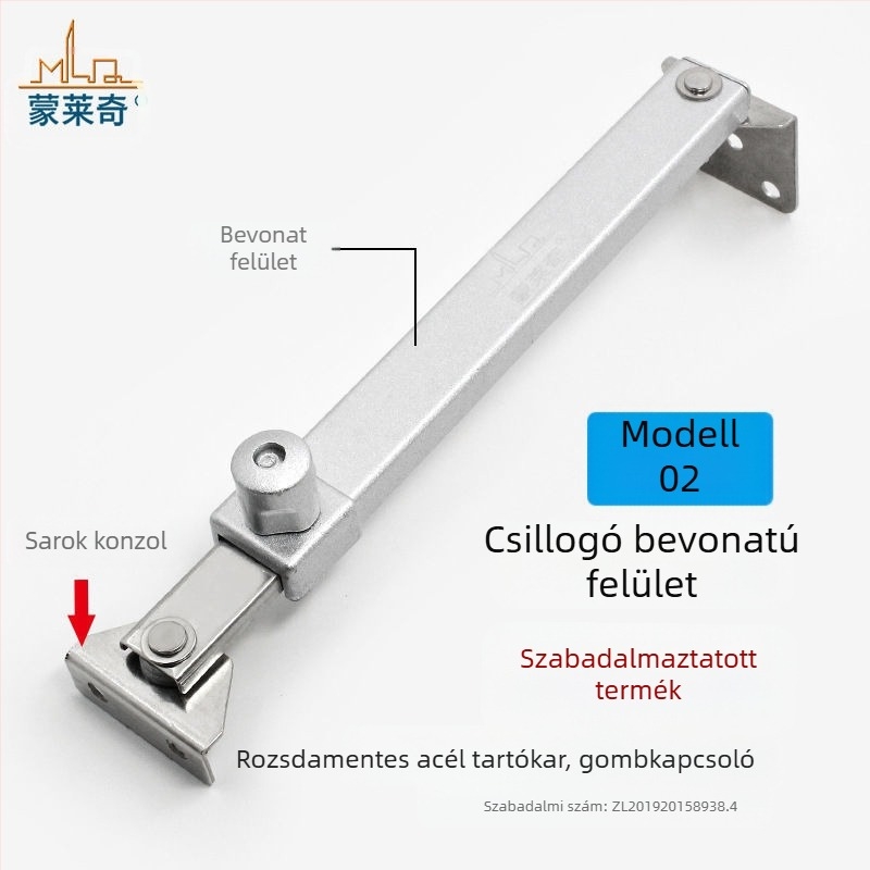 Ablak biztonsági zár, fúrás nélküli telepítés, gyermekbiztos, alumínium ötvözet és műanyag acél konstrukció, külső ablakokra, Deyibao